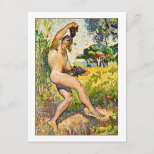 Carte Postale Etude pour Faune par Henri-Edmond Cross