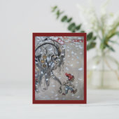 Carte Postale Étude pour Julbocken (yule chèvre) 1911 (Debout devant)