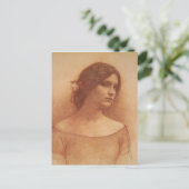 Carte Postale Étude pour la Dame Clare (Debout devant)