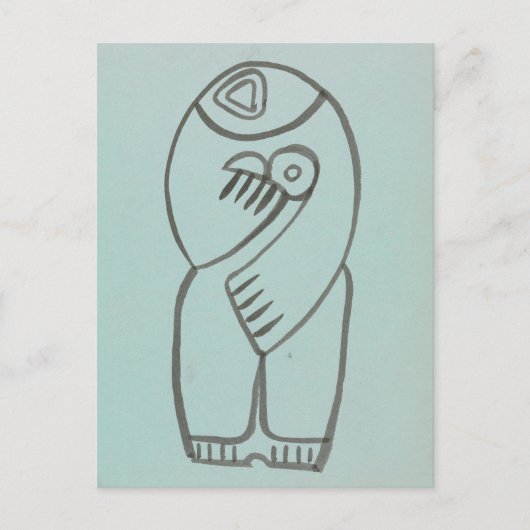 Carte Postale Étude pour la mère et l'enfant | Henri Gaudier-Brz (Devant)