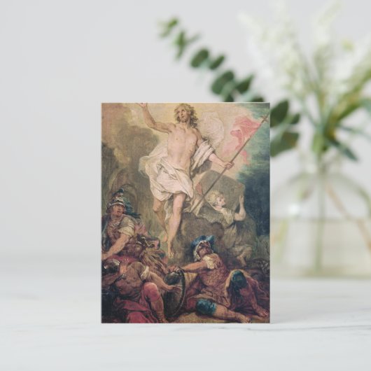 Carte Postale Étude pour la Résurrection d'une peinture (Debout devant)