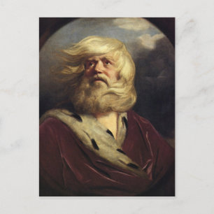 Carte Postale Étude pour le roi Lear - Joshua Reynolds