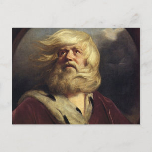 Carte Postale Étude pour le roi Lear - Joshua Reynolds