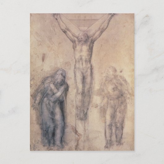 Carte Postale Étude pour une crucifixion (Devant)