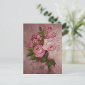 Carte Postale Étude rose (Debout devant)