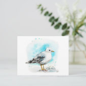 Carte Postale Étude Seagull 1 (Debout devant)
