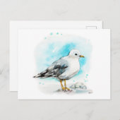 Carte Postale Étude Seagull 1 (Devant / Derrière)
