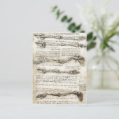 Carte Postale Études du bras montrant les mouvements effectués p (Debout devant)