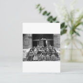 Carte Postale Étudiants de l'Université Fisk : 1899 (Debout devant)