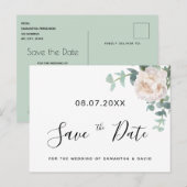 Carte Postale Eucaluptus mariage de verdure fleurie enregistrer  (Devant / Derrière)