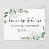 Carte Postale Eucalyptus verdure Faire-part en mouvement (Devant)