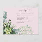 Carte Postale Eucalyptus Verdure Mariage Foliage Bébés Respirer (Devant)