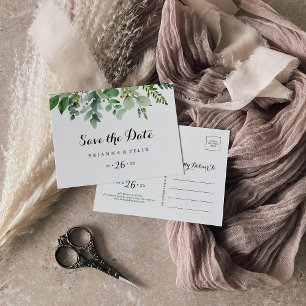 Carte Postale Éucalyptus vert Foliage horizontal Enregistrer la