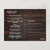 Carte Postale Eucalyptus Wreath Love Is Patient Mariage Update (Dos)