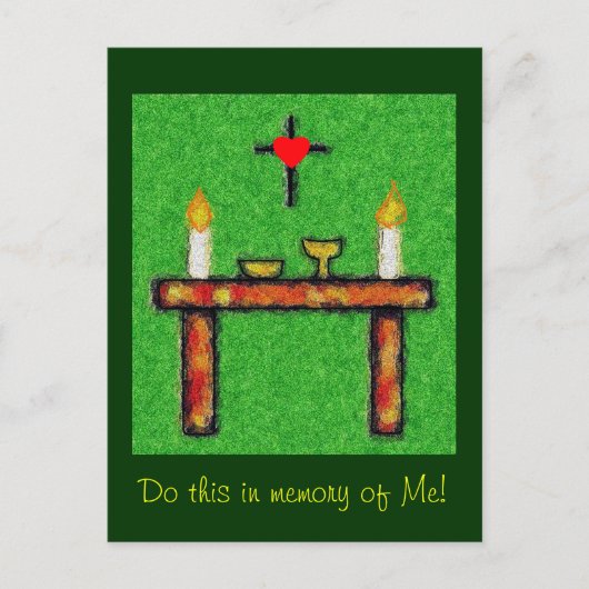 Carte Postale Eucharistie II (Devant)