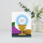 Carte Postale eucharistique (Debout devant)