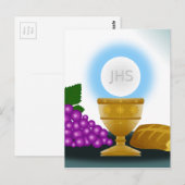 Carte Postale eucharistique (Devant / Derrière)