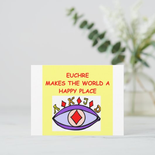 Carte Postale euchre (Debout devant)