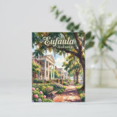 Carte Postale Eufaula États-Unis (Debout devant)