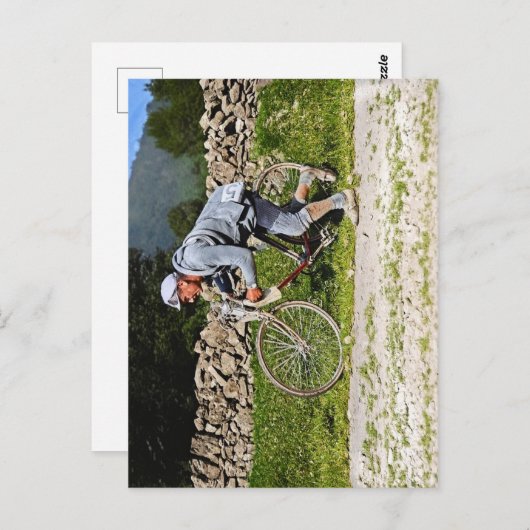 Carte Postale Eugene Christophe Tour de France 1922 Aubisque (Devant / Derrière)