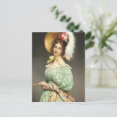 Carte Postale Eugene de Blaas - Musette (Debout devant)