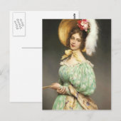 Carte Postale Eugene de Blaas - Musette (Devant / Derrière)