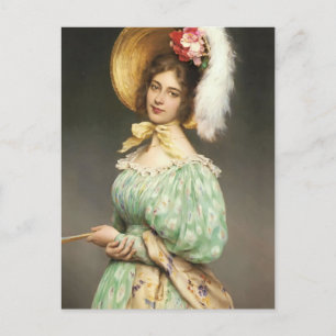 Carte Postale Eugene de Blaas - Musette