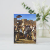 Carte Postale Eugene Delacroix - Le Sultan du Maroc quitte (Debout devant)