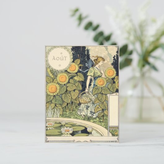 Carte Postale Eugène Grasset (Debout devant)