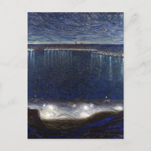 Carte Postale Eugène Jansson Riddarfjärden, Stockholm (Devant)