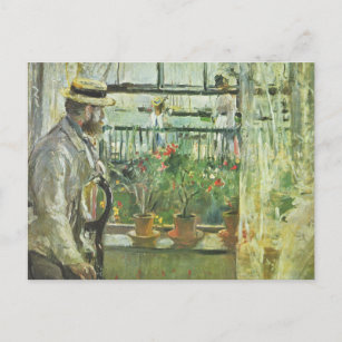 Carte Postale Eugene Manet à l'île de Wight, Berthe Morisot 