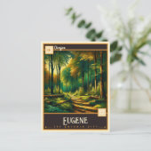 Carte Postale Eugene, Oregon | VINTAGE (Debout devant)