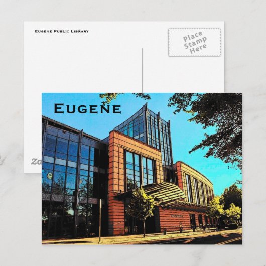 Carte Postale Eugene Postcard (Devant / Derrière)