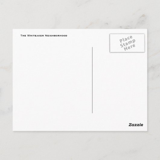 Carte Postale Eugene Postcard (Dos)