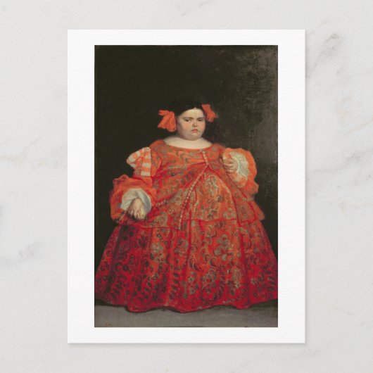 Carte Postale Eugenia Martinez Vallejo, appelé La Monstrua (Devant)