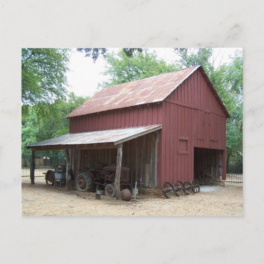 Carte Postale Euless, Texas - McCormick Barn (Devant)