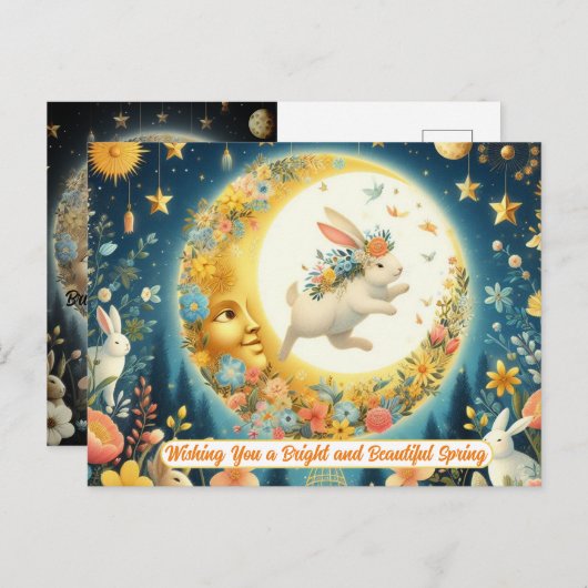 Carte Postale Euphoria Equinox Bright and Beautity Spring (Devant / Derrière)