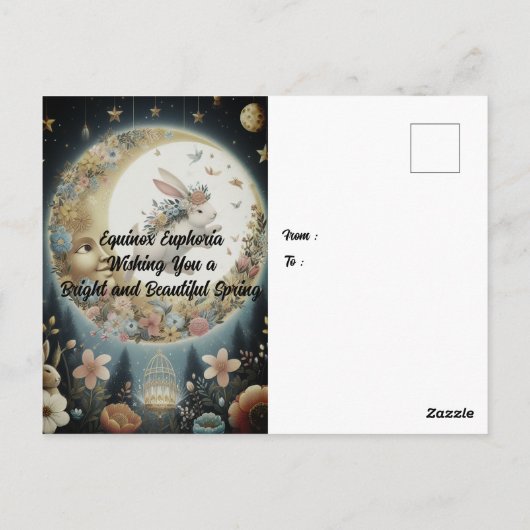 Carte Postale Euphoria Equinox Bright and Beautity Spring (Dos)