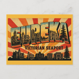 Carte Postale Eureka Californie Victorien Port de Carson Mansion