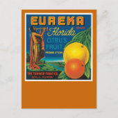 Carte Postale Eureka Florida Citrus Fruit (Devant)