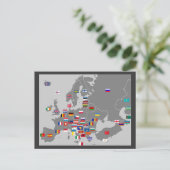 carte postale euro flags (Debout devant)