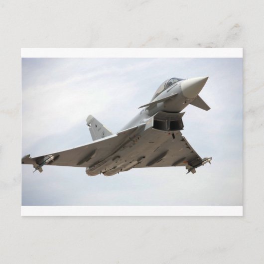 CARTE POSTALE EUROFIGHTER TYPHOON (Devant)