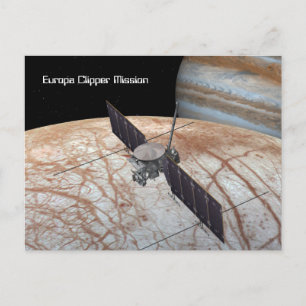 Carte Postale Europa Clipper Mission Spacraft