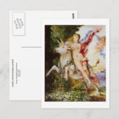 Carte Postale Europa & les arènes, Gustave Moreau Art (Devant / Derrière)