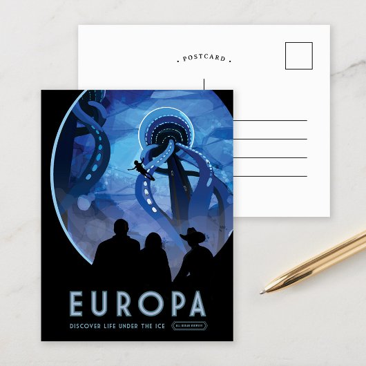 Carte Postale Europa | Visions de l'avenir de la NASA