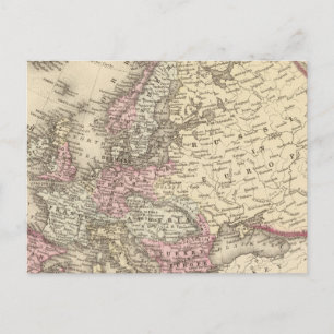 Carte Postale Europe