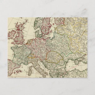 Carte Postale Europe