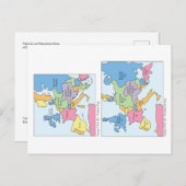 Carte postale Europe 1914 (Devant / Derrière)