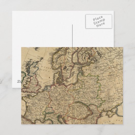 Carte Postale Europe 7 (Devant / Derrière)