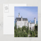 Carte Postale Europe, Allemagne, Château de Neuschwanstein, cons (Devant / Derrière)